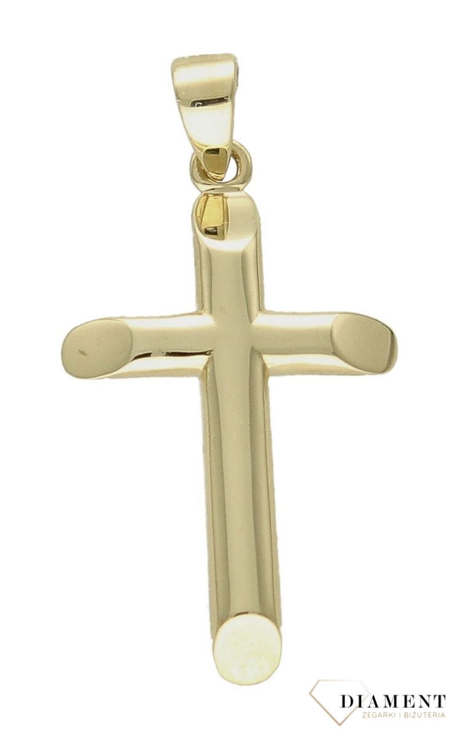 Złota zawieszka krzyżykk  ZA 5543 375.jpg